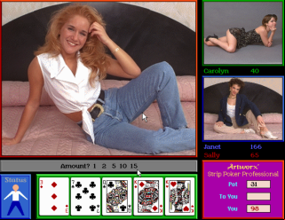 Strip Poker Professional (MS-DOS)