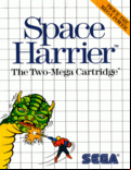 Space Harrier - box cover