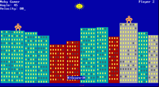 QBasic Gorillas (DOS)