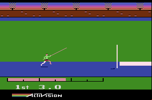 The Activision Decathlon - Pole Vault (Atari 2600)
