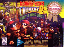Donkey Kong Country 2: Diddy’s Kong Quest - box cover
