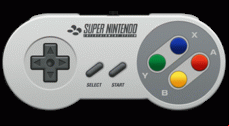 SNES gamepad